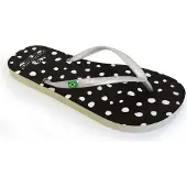 Brasileras Printed Topos Flip-flops
