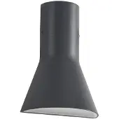LUCANDE utendørs LED-vegglampe Zephy Up/Down, svart, IP54, CCT
