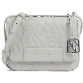 Armani Exchange for woman. XW001577AF15774U6275 Shoulder bag with beige logo print (OSFA), Casual, Polyester
