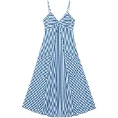 Gisela Strap Ermeløs Lang Kjole