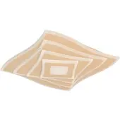 FISCHER&HONSEL GMBH LED-taklampe HERO, sand, 40x40 cm, fjernkontroll, CCT dimbar
