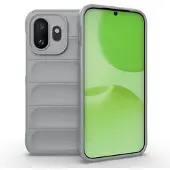 Mtp Products OnePlus 15T Rugged TPU-deksel - Lysegrå