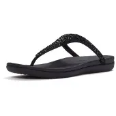 FitFlop Solay Mixed Crystal Toe Post Sandaler
