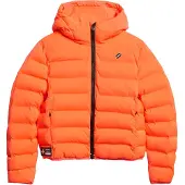 Superdry for woman. W5011103A Quilted jacket Code All Seasons orange (S), Casual, Recycled Polister, Sustainable