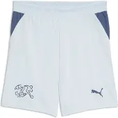 Puma Switzerland 2026 Shorts Youth, Clothing, Sea Glass/Dark Indigo, 15-16Y