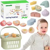 Tooky Toy Tooky Toys Tresett Mat Grønnsaker Frukt