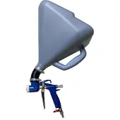 Adler puss-/mørtelpistol med ledd og plasttank AD9020