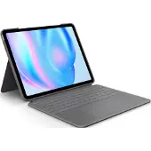 Logitech «Combo Touch tastaturveske til iPad Air 13" (M2, M3, M4) – oxfordgrå»
