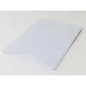 MagView Magnetsystem Magnetlomme, Mag View Magnetsystem A3 åben top 1cm dyb, hvid pakke a 10 stk