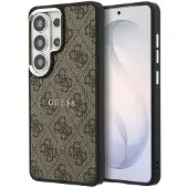 GUESS Samsung Galaxy S26 Ultra 4G Gold Frame-deksel - MagSafe-kompatibel - Brun