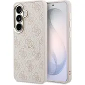 GUESS Samsung Galaxy S26 4G Gold Frame-deksel - MagSafe-kompatibel - rosa