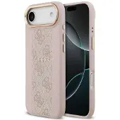GUESS 4G Stripe MagSafe-etui for iPhone Air - Rosa
