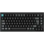 Keychron Q1 Ultra 75% 8K Wireless Tri-Mode - POM Brown - Gamingtastatur - Uten numpad - Nordisk - Svart