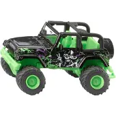 Siku Bil - Jeep BIG Hjul - Svart/Grønn - - OneSize - Bil