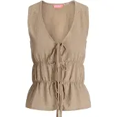 Jack & Jones Almira Linen Jjxx Ermeløs Bluse