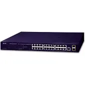 Planet Gs-4210-24t2s Managed L2 Gigabit Ethernet (10/100/1000) 1u Black Switch