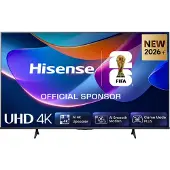 Hisense 50A6S - 50" Diagonalklasse A6S Series LED-bakgrunnsbelyst LCD TV - Smart TV - VIDAA - 4K UHD (2160p) 3840 x 2160 - HDR - Direct LED - svart