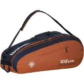 Wilson Tennisrack-kasse Roland Garros 2026 Team 6PK oransje/mørk blå WR8053301001
