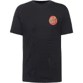 Santa Cruz Classic Dot Chest T-skjorte svart