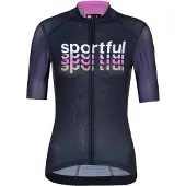 Sportful Supergiara Logo 2 Kort Ermet Trøye