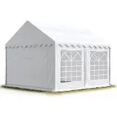 TOOLPORT 3x5 m partytelt, PVC-presenning, hvit