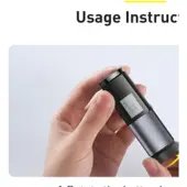 Baseus Electronic Breathalyzer with LCD - Black
