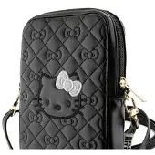 Hello Kitty håndveske HKPBPEKHBPK svart/svart quiltet sløyfe-rem