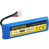 PATONA 6711, Oppladbart batteri, Blå, JBL, Flip 4, Lithium-Ion (Li-Ion), 3000 mAh
