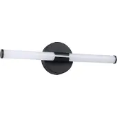 Eglo LED-vegglampe Ramola, svart, bredde 45 cm, IP44, CCT