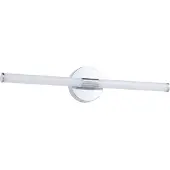 Eglo LED-vegglampe Ramola, kromfarget, bredde 60 cm, IP44, CCT