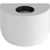 Loom Design LED-vegglampe Nyx, hvit