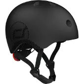 Scoot & Ride Sykkelhjelm - Svart - - 55-58 cm - Sykkelhjelm