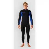 Rip Curl Trad 4/3 Mm Langarmet Neopren-drakt Med Glidelås På Ryggen