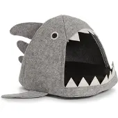 Zeller Cat House - Ryklio lova, vilt/filth, grå, 45x38x32 cm -