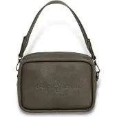 Pepe Jeans for woman. PL0300004 Bassy Code green shoulder bag (OSFA), Casual, Polyurethane