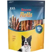 Rocco Rolls XXL Pack - Mix: kyllingbryst, andebryst, fisk 1kg