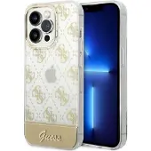 GUESS GUHCP14LHG4MHG iPhone 14 Pro 6.1 "gull / gull hardcase 4G Pattern Script
