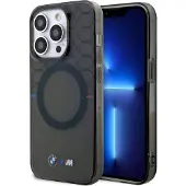 BMW Etui BMHMP14LHGPK iPhone 14 Pro 6,1" grå/grå mønster MagSafe