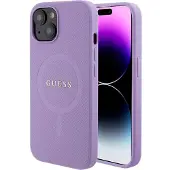 GUESS GUHMP15SPSAHMCU iPhone 15 6,1" lilla/lilla hardcase Saffiano MagSafe