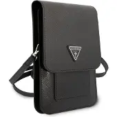 GUESS veske GUWBSATMBK svart/black Saffiano Triangle