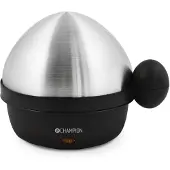 Champion Egg Cooker for 7 egg - Rustfritt stål/Svart