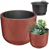 Prosperplast Milly Rund Blomsterpotte 23.9x23.9x19.7cm