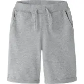 Name it Shorts - Noos - NkmVermo - Grey Melange - - 13 år (158) - Shorts