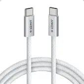 Anker Zolo USB-C to USB-C Cable (1m 240W) - White