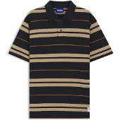 HUGO Nivarsolo 10280794 Blue Kortermet Poloskjorte