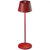 Loom Design LED oppladbar terrasselampe Modi rubinrød 36 cm CCT