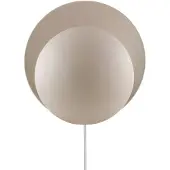 Globen Lighting vegglampe ORBIT, beige, Ø 30 cm