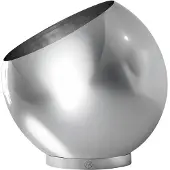 AYTM blomsterpotte Globe, Ø 43 cm, sølv, stål