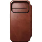 Nomad - Modern Leather Folio - iPhone 17 Pro | Olde Dublin | Horween