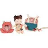 Lilliputiens Dukke m. Bæresele - Baby Jeanne - - OneSize - Dukke